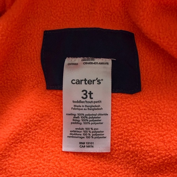 Kids Navy Blue Dinosaur Jacket - Picture 7 of 7